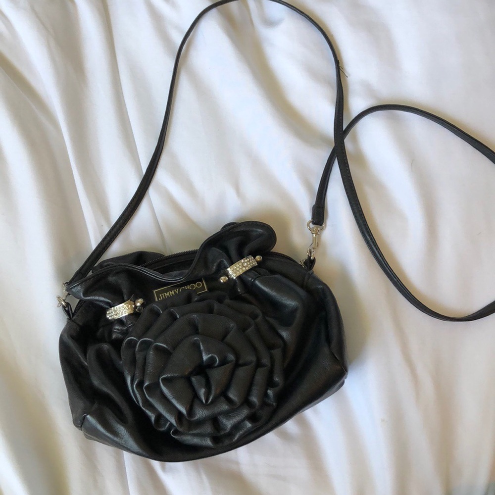 Black evening purse